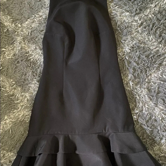 Keepsake Borderline black mini dress flared bottom XS - Picture 2 of 11